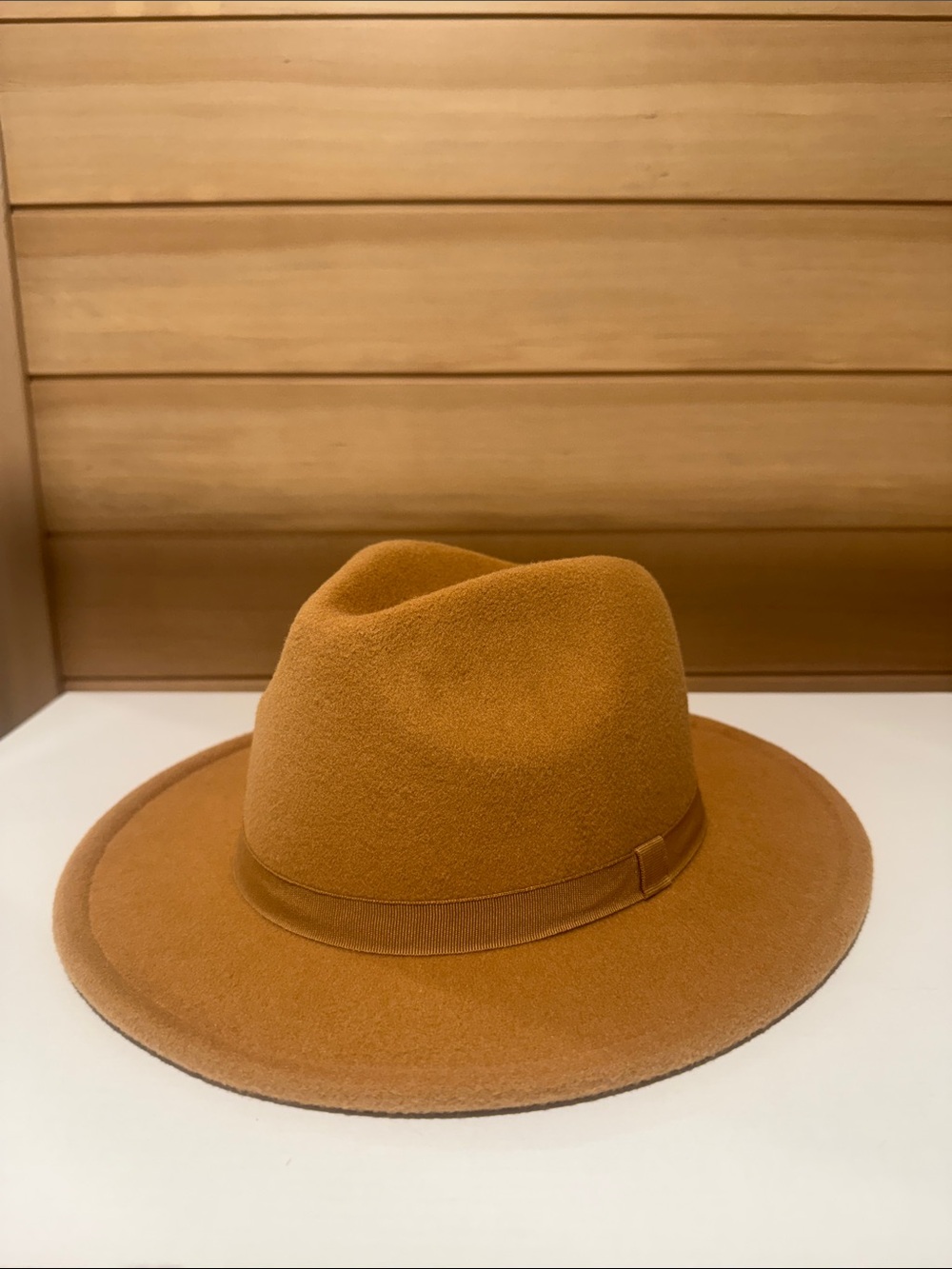 NWOT Target Kids Felt Fedora Hat in Brown